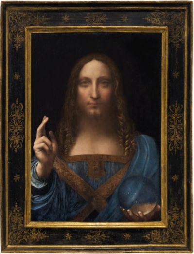 Da vinci potrait of jesus