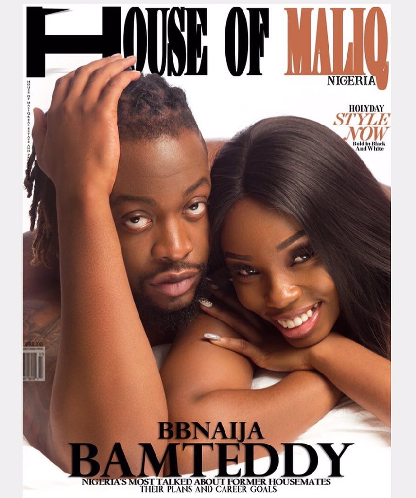 #BBNaija Stars BamBam and Teddy A Slay on the Latest Cover of House of Maliq!