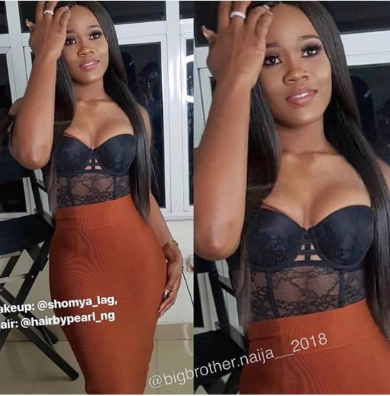 BBNaija: Cee-C Rocks Questionable Outfit To Teddy A's Birthday (Photos)