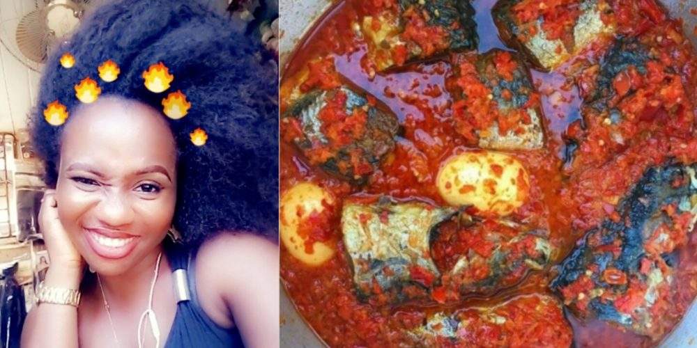 'I prepared this stew with N300' - Woman advises men not to marry women who can't be like her