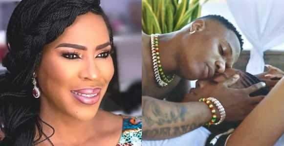 Fathia Balogun reacts to Wizkid and Tiwa's romance in 'Fever' video