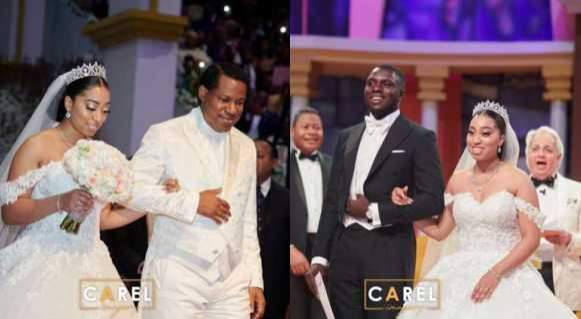 Oyakhilome's Daughter's Wedding: Singer Nathaniel Bassey replies a fan who reacted to the absence of the bride's mom