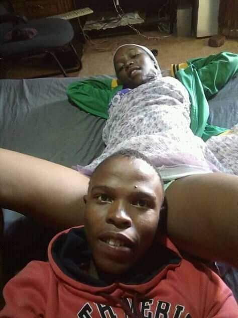 Young Man's Awkward Selfie With His Partner In Bed Trends Online