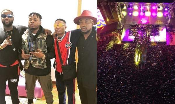 Wizkid went for Olamide's concert, OLIC5 after shutting down Made In Lagos concert