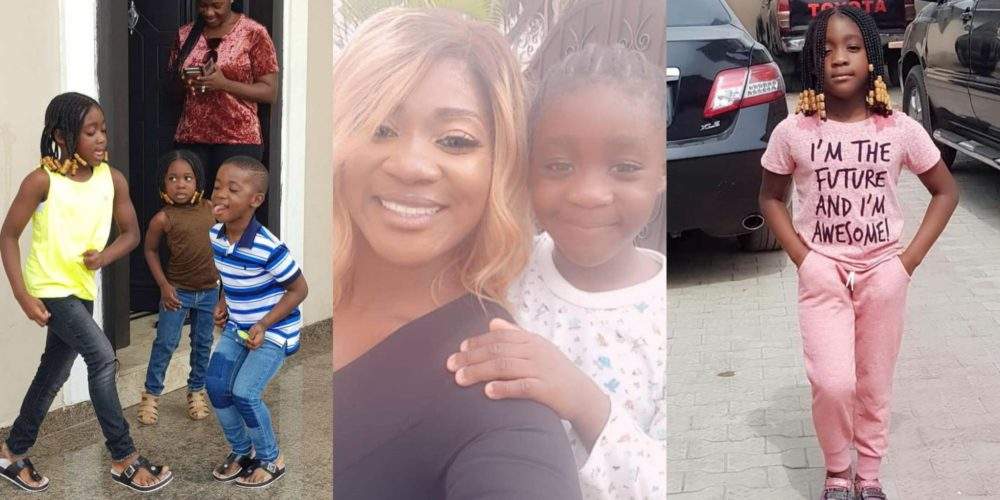 Mercy Johnson's first daughter Purity clocks 6, celebrates in style (photos, video)