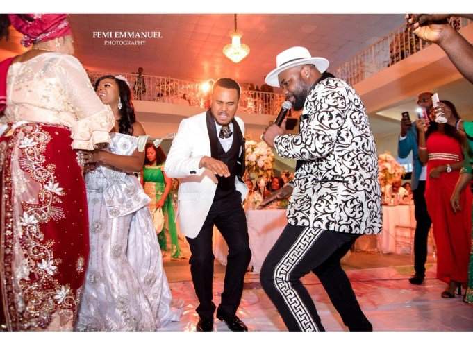 Official pictures from Nollywood actor, Michael Okon's white wedding in Lagos