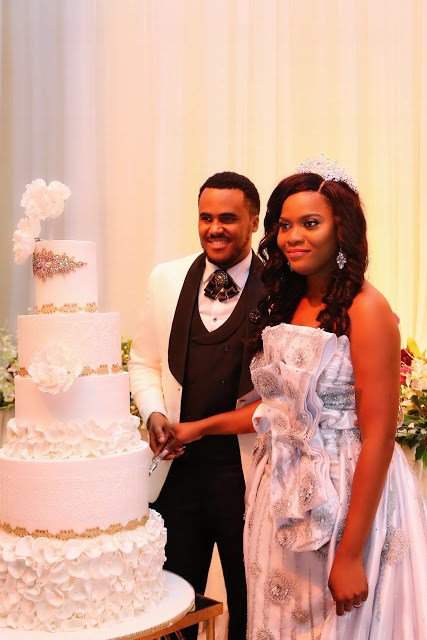 Official pictures from Nollywood actor, Michael Okon's white wedding in Lagos