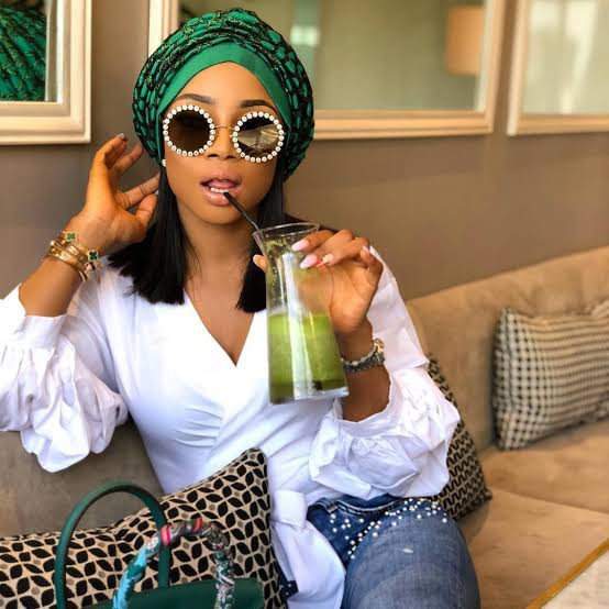 'Cheers to plenty orgasms and laughter in 2019' - Toke Makinwa tells her fans