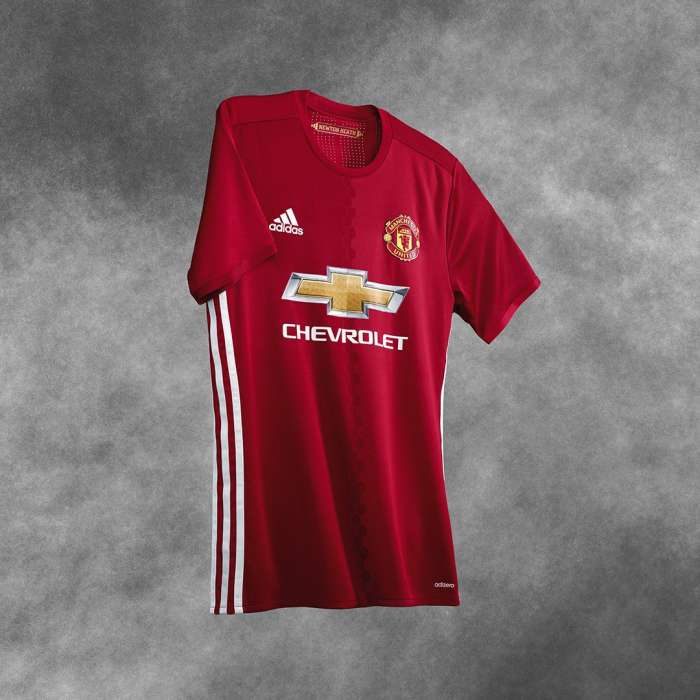 Photos:- Manchester United Unveils 2016/2017 Season Jersey