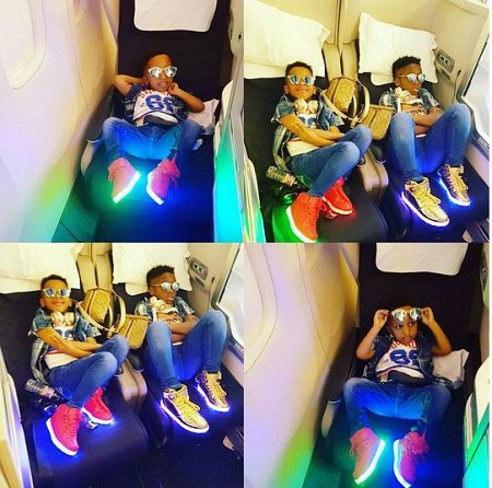 Money is Good: See How E-Money, Wife and Kids Look So Tushed Up (Photos)