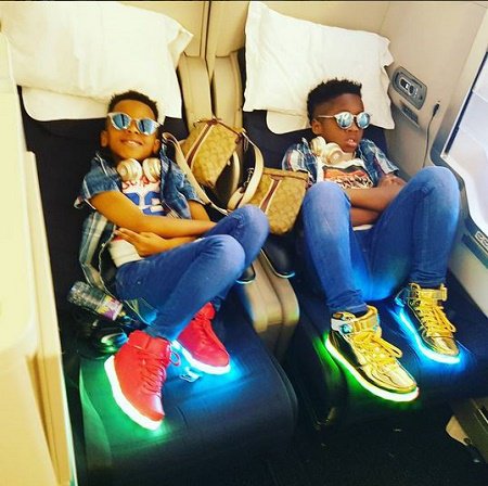 Money is Good: See How E-Money, Wife and Kids Look So Tushed Up (Photos)