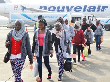 Over 140 Nigerians Including 4 Pregnant Women Return From Libya