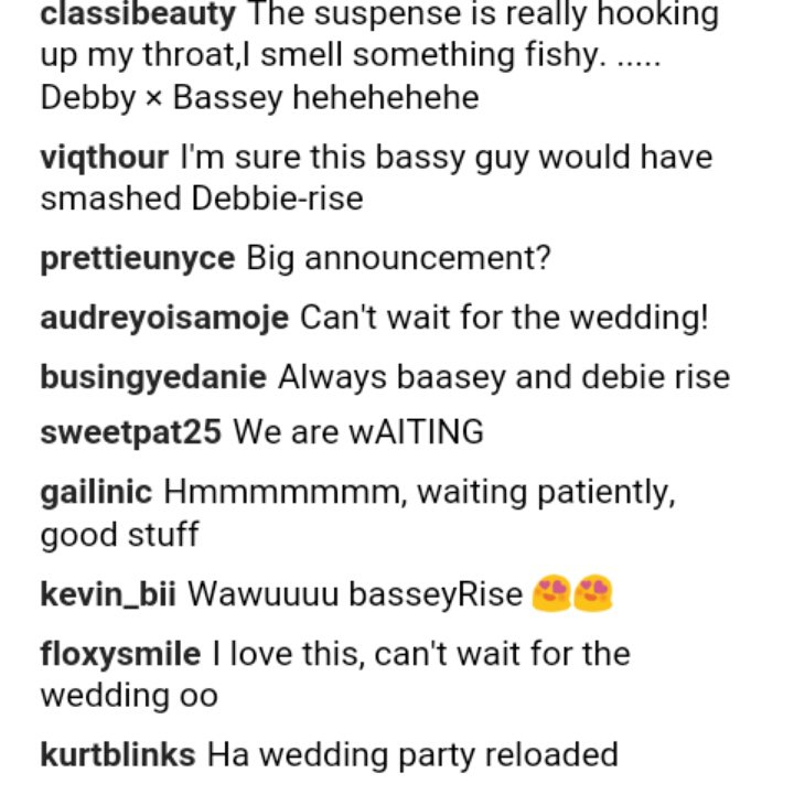 BBNaija: Bassey & Debie-Rise Throw Fans In Dark With This 'Pre-wedding Like' Photo