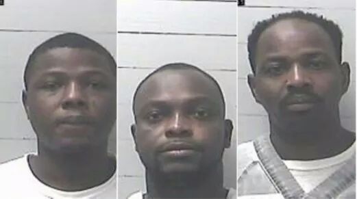 Photos: See The 3 Nigerian Yahoo Boys Sentenced To 235 Years In USA