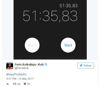 Femi Kuti Breaks World Record Twice In A Row !!!