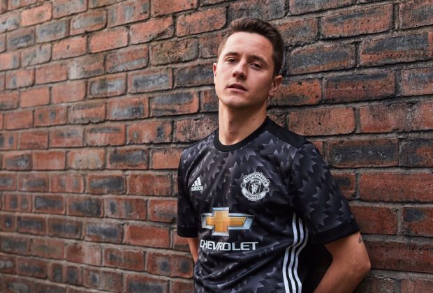 So Lovely!! Manchester United Unveil New 2017/18 Away Kit (See Photos)