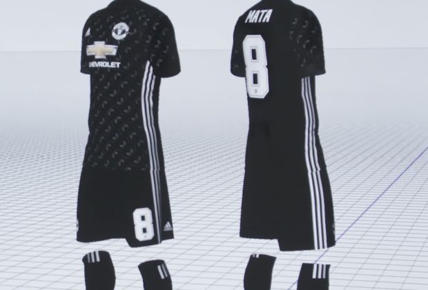 So Lovely!! Manchester United Unveil New 2017/18 Away Kit (See Photos)