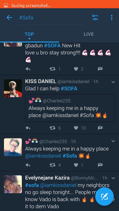 'I Feel Like Crying': Kiss Daniel's Fans Excited As 'Sofa' Drops - See How Twitter React (Snapshots)