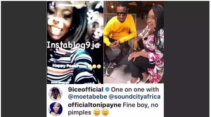Singer 9ice And His Ex -Wife, Toni Payne Hang Out Together