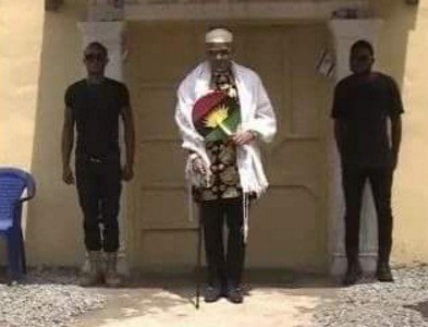 Nnamdi Kanu Poses With His Special Security Guards ( Photos )