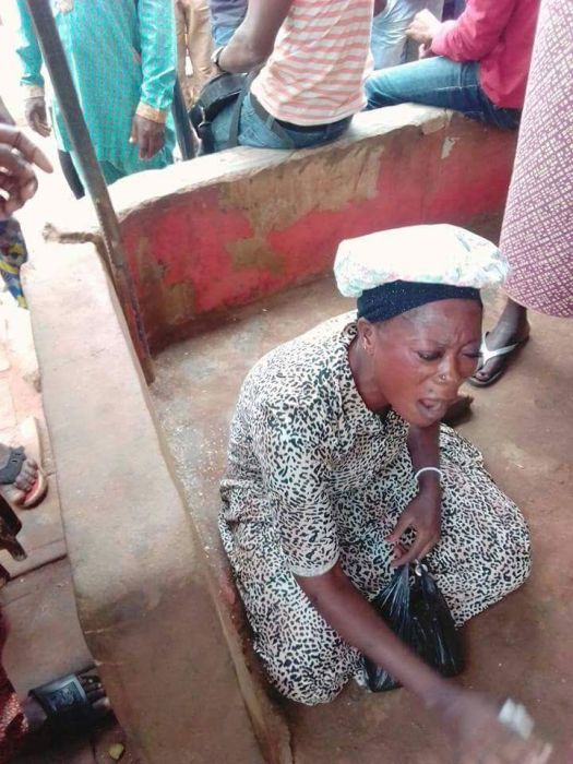 End Of The Road !! See The Female Kidnapper That Was Caught In Ikorodu This Morning ( Photos )