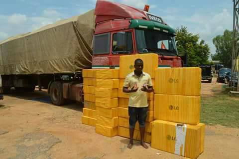 Man Conceals N 19million Worth Of Tramadol Tablets In Plasma TV Cartons ( See Photos )