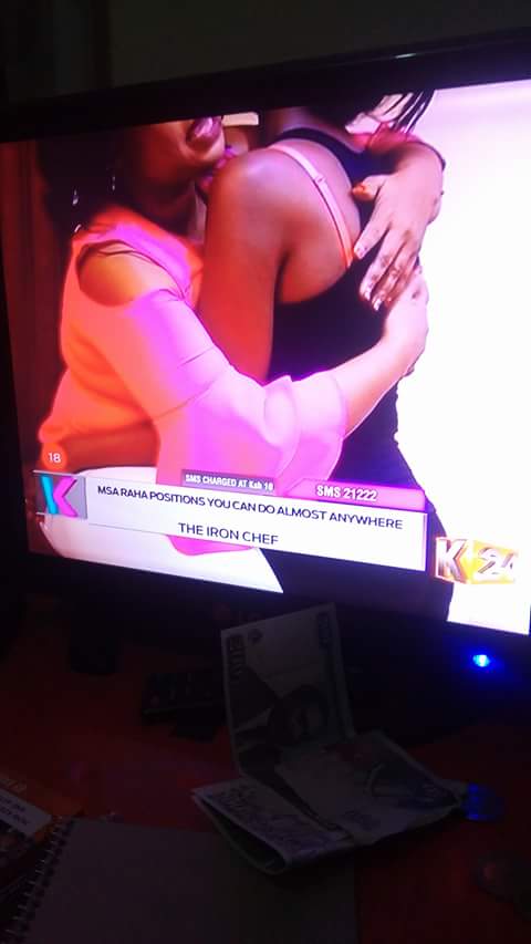 LOL!! See The Viral Photos Of Kenyan TV Station Teaching Viewers How To Have S3x