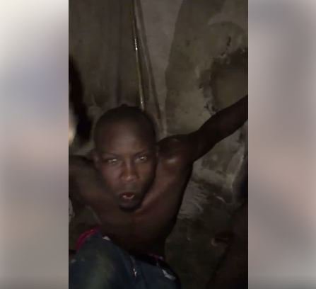 Thief Breaks Into A House Through Roof In Edo, Then This Happened (Photos, Video)