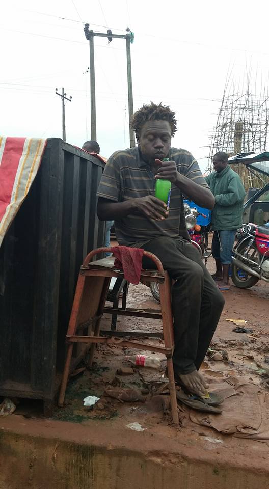 See What A Mentally Deranged Man Was Caught Doing With A Bottle Of Beer [Photo]