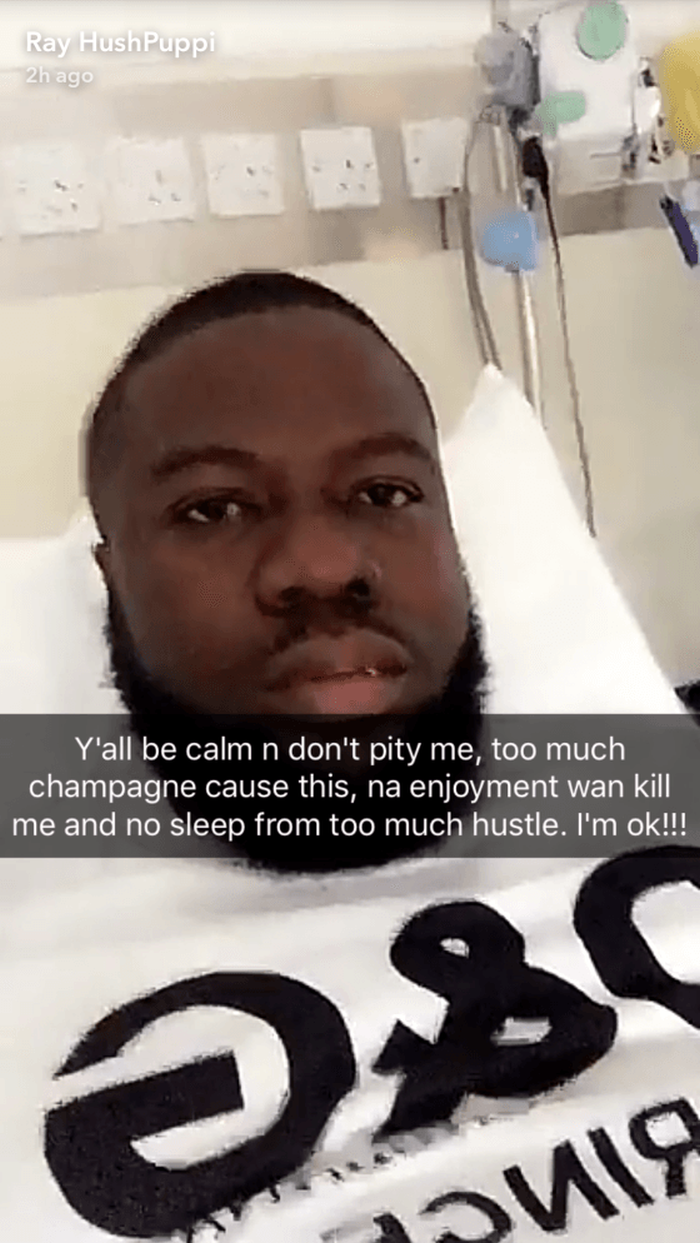 Hushpuppi Hospitalized After Too Much Intake Of Alcohol  ( Photos )