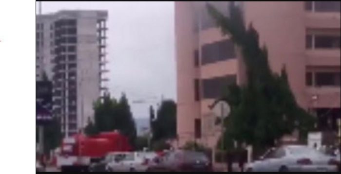 Breaking News !! Federal Secretariat Abuja Engulfed By Fire ( Photos )