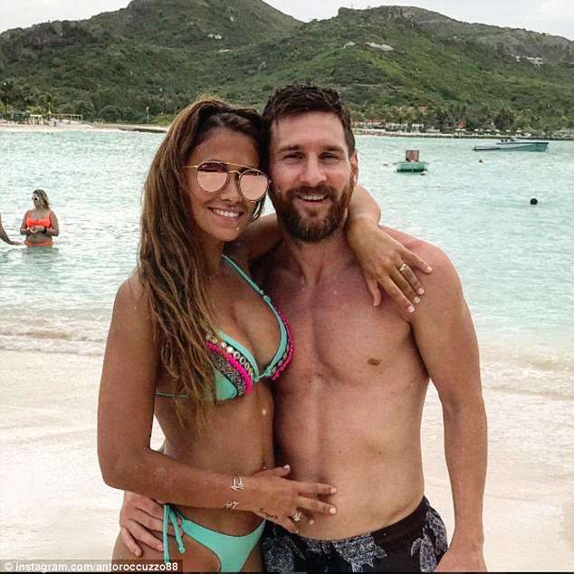 Photos: Barcelona Star Lionel Messi Enjoying Honeymoon With His New Wife