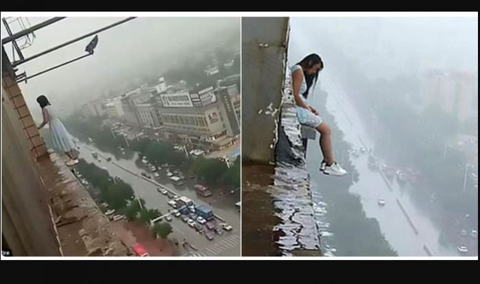 Photos: Suicidal Woman Saved By Cushion After Jumping From 18 Storey Building