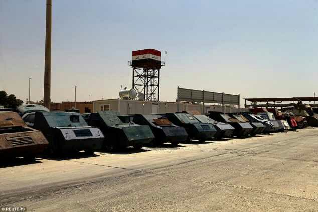 See Cars By Terrorist Group ISIS To Carryout Suicide Attacks In Iraq (Photos)