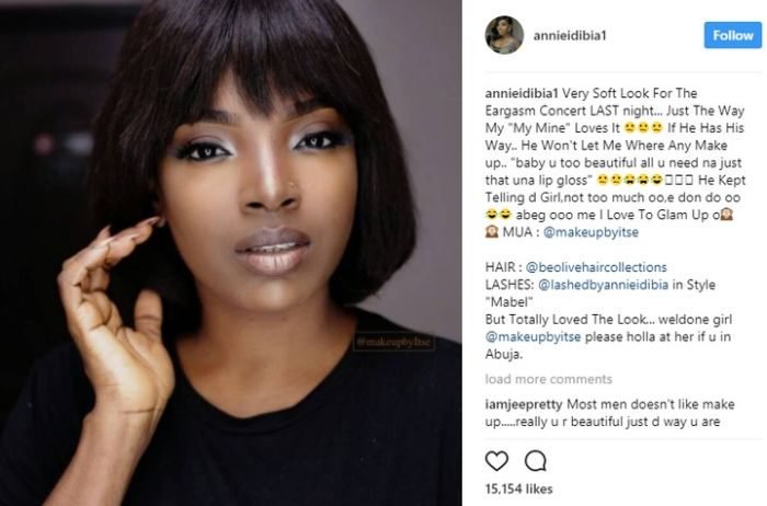 Annie Idibia Reveals The One Thing 2face Doesn' t Like On Her (Details)