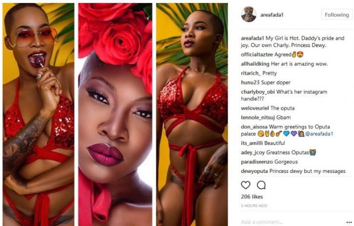 " My Girl Is Hot" : Charly Boy Shows Off His Hot Daughter Photos