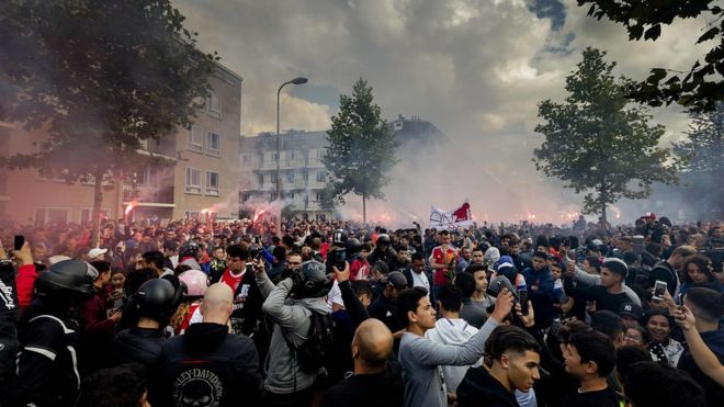 Ajax Fans Rally Together For Young Player Who Collapsed In Friendly Match (Pictured)