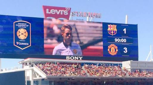 See How Manchester United Beat Barcelona 3- 1 At Nou Camp ( Clash Of Legends )