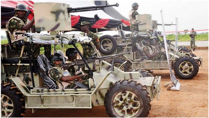 See Photos Of The Locally Fabricated Patrol Vehicles Launched By The Nigerian Army