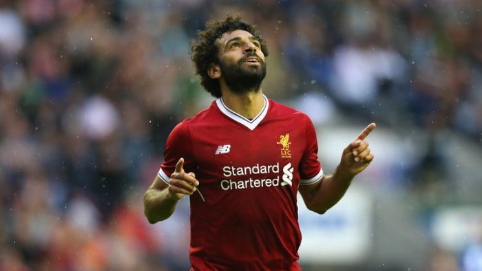 New Signing Salah Scores For Liverpool In 1 -1 Draw Against Wigan ( Pictured)