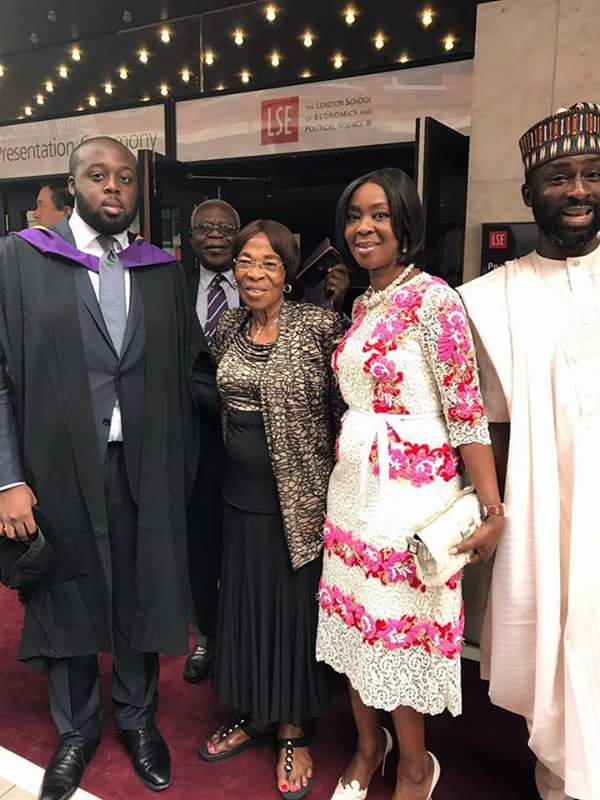 Saraki And Wife Attend Their Son , Seni 's Graduation From The London School Of Economics - (See Photos)