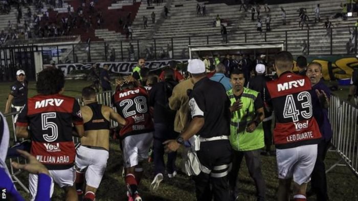 Brazilian Stadium Shut After Fan Is Shot Dead ( Pictured )