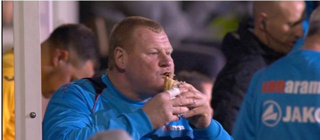 Goalkeeper Wayne Shaw Who Ate A 'Meat Pie ' During His Club' s FA Cup Clash Against Arsenal Charged By FA ( Read)