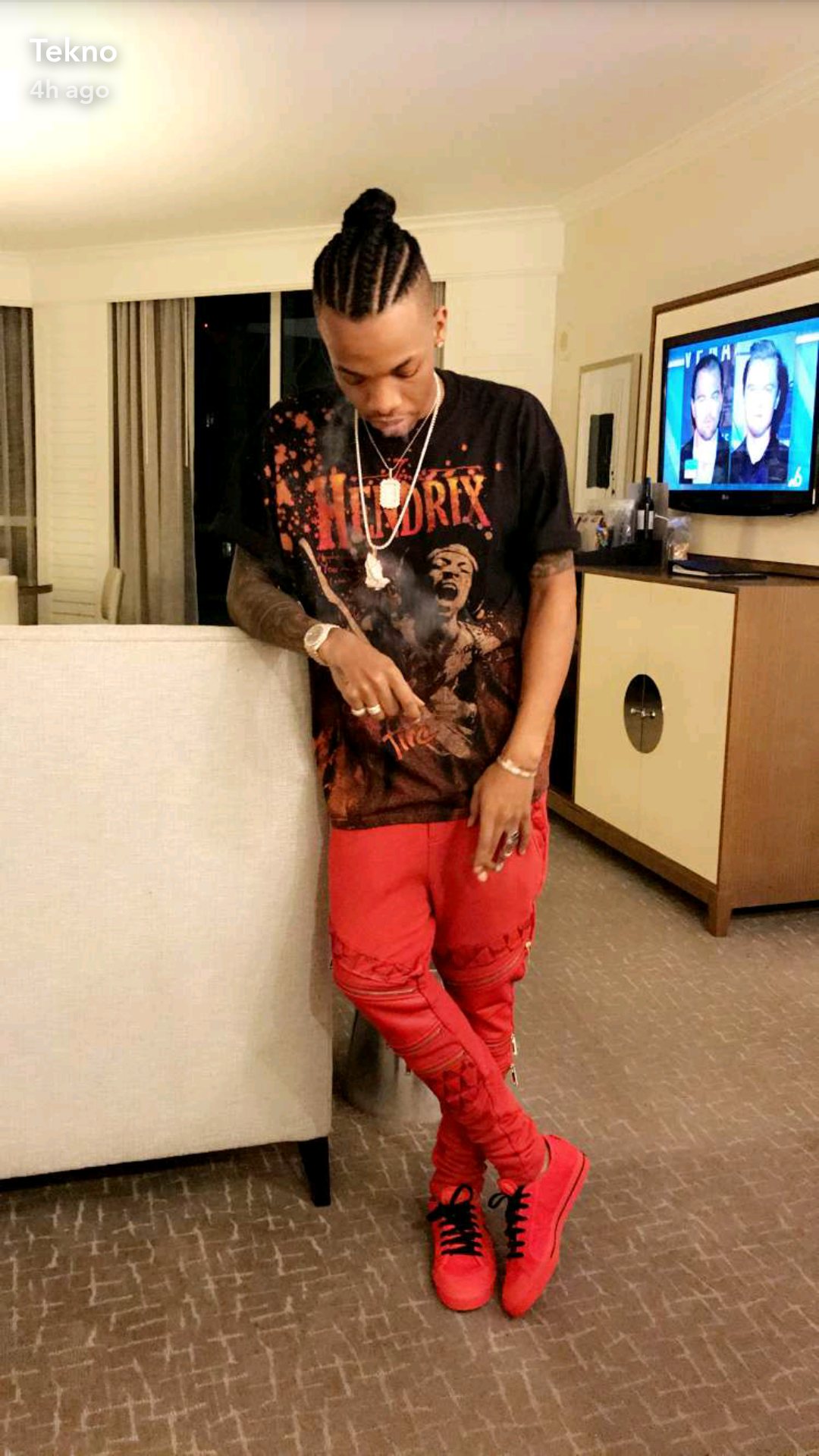 Hit Or Missed Tekno Shows Off His New Braided Hairstyle Photos Torizone 
