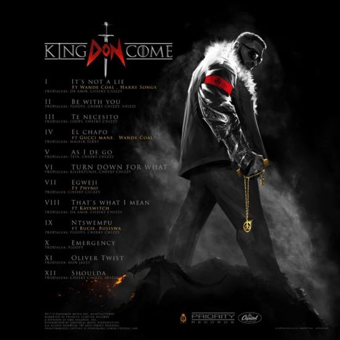 D'Banj Announces Release Date For His Upcoming Album 'King Don Come' & Tracklist (See Tracklist & Date)