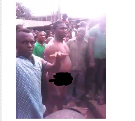 No Mercy!! Businessman Str!pped Uncl@d For Killing 10-Year-Old Boy In Anambra (See Photos)