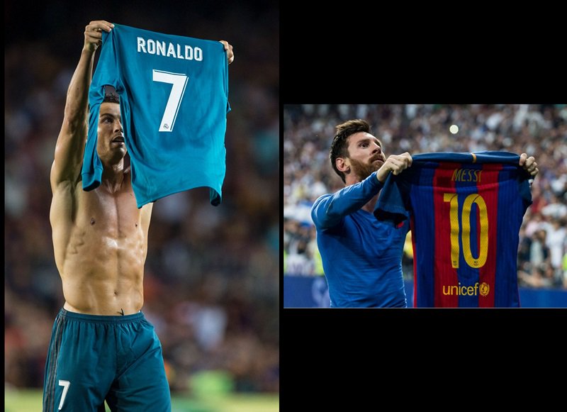 Between Messi And Ronaldo, Who Rocked This Pose Better? (Photo)