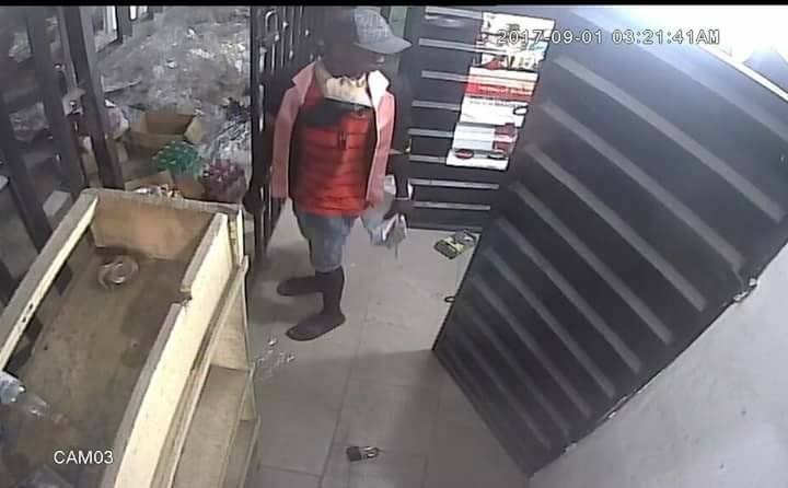 Robbers Caught On CCTV Looting Supermarket In Akwa Ibom [Photos]