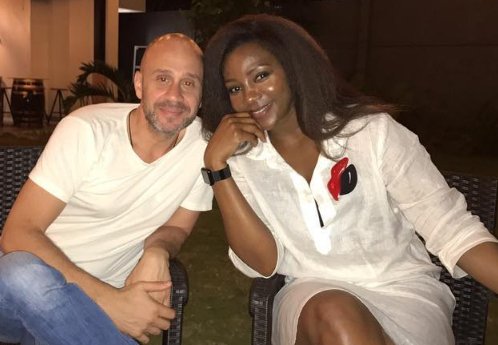 Husband Alert? These Photo Of Genevieve Nnaji And A White Man Has Got Fans Talking