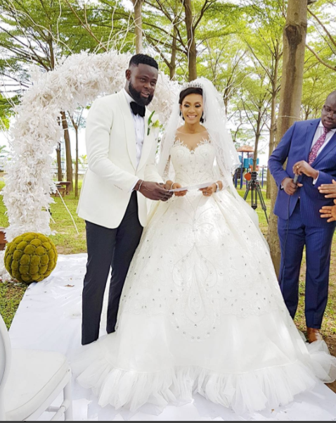 See First Photos Of The Makun Family At Yomi Casual's Wedding